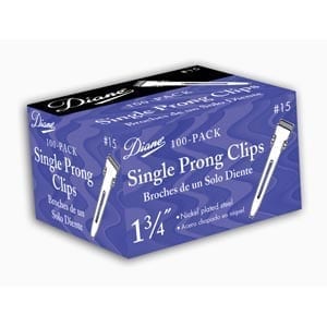 Diane Single Prong Clips 80-Pk